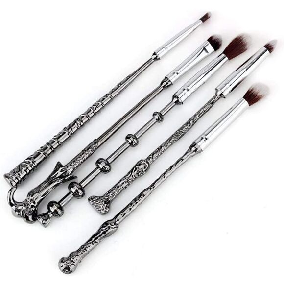 5-Piece Wand Makeup Brush Set - Picture 1 of 3